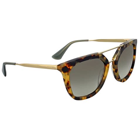 prada pr 13qs sunglasses|Prada Medium Havana Square Sunglasses PR 13QS 7S04M1 54 .